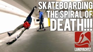 SKATEBOARDING THE SPIRAL OF DEATH [upl. by Lombardy857]