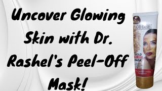 Dr Rashel peel off mask  Honest Review  Remove black heads [upl. by Julio]