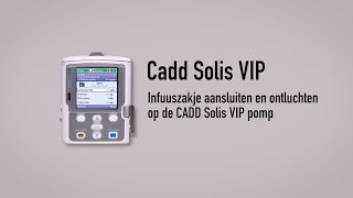 CADD Solis Vip  Aansluiten Infuuszakje [upl. by Allemrac]