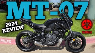 2023 YAMAHA MT07 RIDE amp REVIEW  Best Beginner Motorcycle review yamaha mt07 [upl. by Mather]