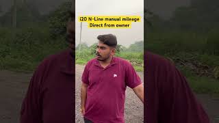 Hyundai i20 NLine manual 2024 mileage direct from owner akshitchawla740 shorts youtubeshorts [upl. by Anehta]