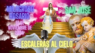 🙏😇Poderoso Rosario a San José 😇🙏 Miércoles 13 de Noviembre de 2024 [upl. by Arytahs]