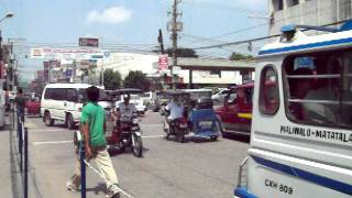 Traffic at F Tanedo and Panganiban Street in Tarlac City Philippines [upl. by Pergrim]