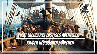 Hörbuch  Pirat Lachbarts LustigesAbenteuer  Hörspiel Fantasie Geschichte Kinder Märchen Deutsch [upl. by Eelanej]