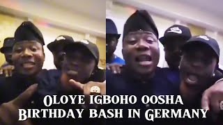 Live in Germany with Oloye Sunday igboho oosha Birthday bash with Saheed Osupa [upl. by Nadda]