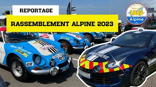 Reportage Rassemblement Alpine Dieppe 2023  Immersion dans une journée 100 Alpine [upl. by Somerset]