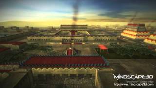 Mindscape3D Tenochtitlan 3D Flyby [upl. by Krahmer]