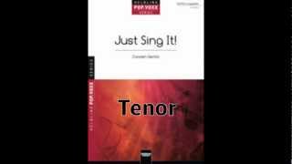 just sing it Teach Track Tenor [upl. by Stroud]