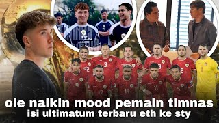 Ole Temui Para Pemain quotTunggu Aku Harapan Itu Masih Adaquot Obrolan 4 Mata ETH dgn STY5 Game Penentu [upl. by Alliw]