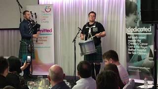 Steven McWhirter  Children’s Cancer Charity Concert 2018  Sandys New Chanter amp Masons Apron [upl. by Annayrb]