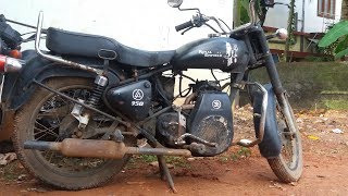 1971 Model Royal enfield diesel bullet  A start to off tour [upl. by Billmyre]