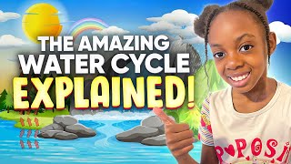 How Does the Water Cycle Work 🌧💧 Let’s Learn About It Together Kidz Corner with Haven [upl. by Nevetse]