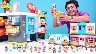 Çocuklar için eğitici video Lego Duplo Süper Market Açılıyor  Alışveriş Oyunu [upl. by Andrey469]