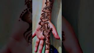 simple and sower mehndi designhennadesign viralvideo simplemehendi youtuveshorts [upl. by Oijres]