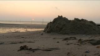 Sommeranfang Sonnenaufgang über der Nordsee bei Hooksiel [upl. by Jacquelynn689]