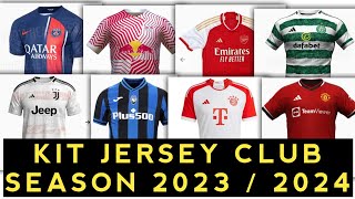 Bocoran Jersey Terbaru Club Club eropa Musim depan 20232024 jersey jerseyclub [upl. by Tuhn]