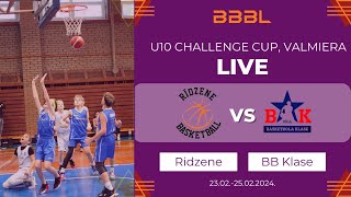 Ridzene 2014 vs Basketbola klase 2  2014  BBBL boys U10  Challenge Cup [upl. by Durwin]