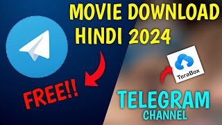 Telegram movie download channel Hindi2024  Best movie download Telegramchannel in Hindi [upl. by Matthus]