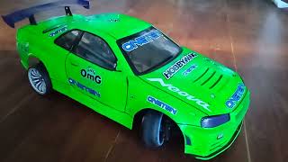 NISSAN SKYLINE R34 GTR YD2  E RC DRIFT CAR [upl. by Syverson]