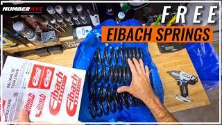 How I got FREE Eibach Lowering Springs [upl. by Dionne]