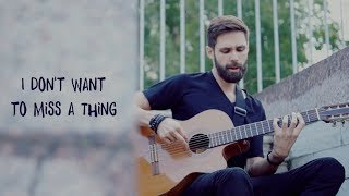 Aerosmith  I Dont Want to Miss a Thing theToughBeard Cover на Гитаре [upl. by Aroon]