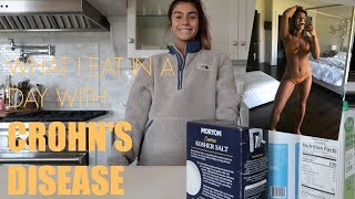 WHAT I EAT IN A DAY  CROHNS DISEASE  CHLOE BARBU [upl. by Lurline]