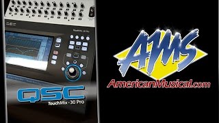 QSC TouchMix 30 Pro Overview  QSC TouchMix 30 Pro Digital Mixer [upl. by Gnouv576]