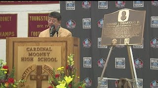 DeBartolo honored at alma mater Cardinal Mooney [upl. by Ssur840]