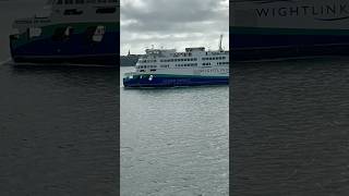 Wightlink Ferry heading back to port ⛴️ ship shorts viralvideo [upl. by Lose]