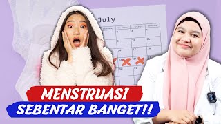 LAMA MENSTRUASI SEBENTAR JANGAN DI ANGGAP REMEH  DOKTER WSP [upl. by Aerised344]