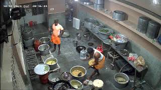 Veg food preparation at Sacred Heart AC Function Hall 9739983014 kitchen foodpreparation cook [upl. by Notyard]