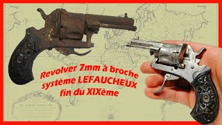 RESTAURATION DUN REVOLVER LEFAUCHEUX ANNÉES 1860 [upl. by Lundeen]