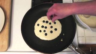 Buttermilk Blueberry Pancake Recipe [upl. by Tamara640]