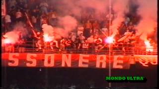 MONDO ULTRA  TORCIATA BRIGATE ROSSONERE  MILAN JUVE 20032004 [upl. by Shantee]