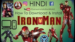 How Download amp Install Iron Man Game [upl. by Hannej]