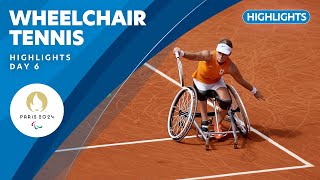 🎾 Wheelchair Tennis Highlights  Day 6  Paris 2024 Paralympic Games [upl. by Hyman654]