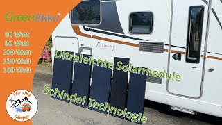 Ultraleichte Solarmodule mit Schindel Technologie [upl. by Yelnahs]