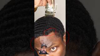 Hears how you get to cut your cowlick reaction explore 360jeezy 360waves shortvideo viral [upl. by Ellainad]