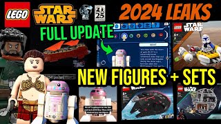 Lego Star Wars 2024 Leaks UPDATE New R2KT  Slave Leia [upl. by Xylon]