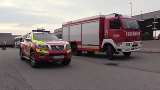 Korrosionsschutz sorgt für Bombenalarm am Güterbahnhof Wolfurt [upl. by Yakcm]