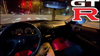 Nissan Skyline R34 POV Drive DayampNight [upl. by Basham]