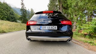 Audi A6 allroad 30 BiTDI KUFATEC Sound Exhaust Acceleration  4K [upl. by Atinod70]