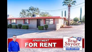 3799 E Foothills Dr Apt 11  call Brad Snyder  Sierra Vista Realty [upl. by Lenneuq]