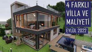 Müstakil Villa Modelleri 2022  Villa Maliyeti  İnşaat Maliyeti  Müstakil Ev Modelleri [upl. by Aneladdam847]