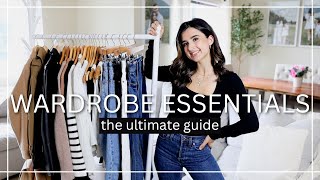 Guide to start sewing your own clothes ✨making your own wardrobe from scratch [upl. by Yeliw]