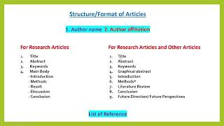 Lecture covers research types language styles and structure of research paper I Private Batch I [upl. by Bradski]