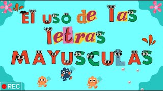 El uso de las letras MAYUSCULAS [upl. by Llirret]