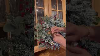 DIY Wreath for Christmas🌲🌲🌲 [upl. by Jozef173]