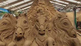 Mysore sand museum  karnataka tourisim  Mysore museum  Indias first sand museum [upl. by Razatlab]