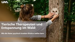 LWLPsychiatrie Tierische Therapeuten und Entspannung im Wald [upl. by Aihsemaj]